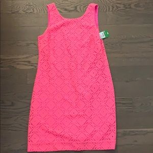 Lily Pulitzer bright pink dress